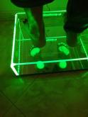 Badanie stóp podoskopem podświetlanym na zielono